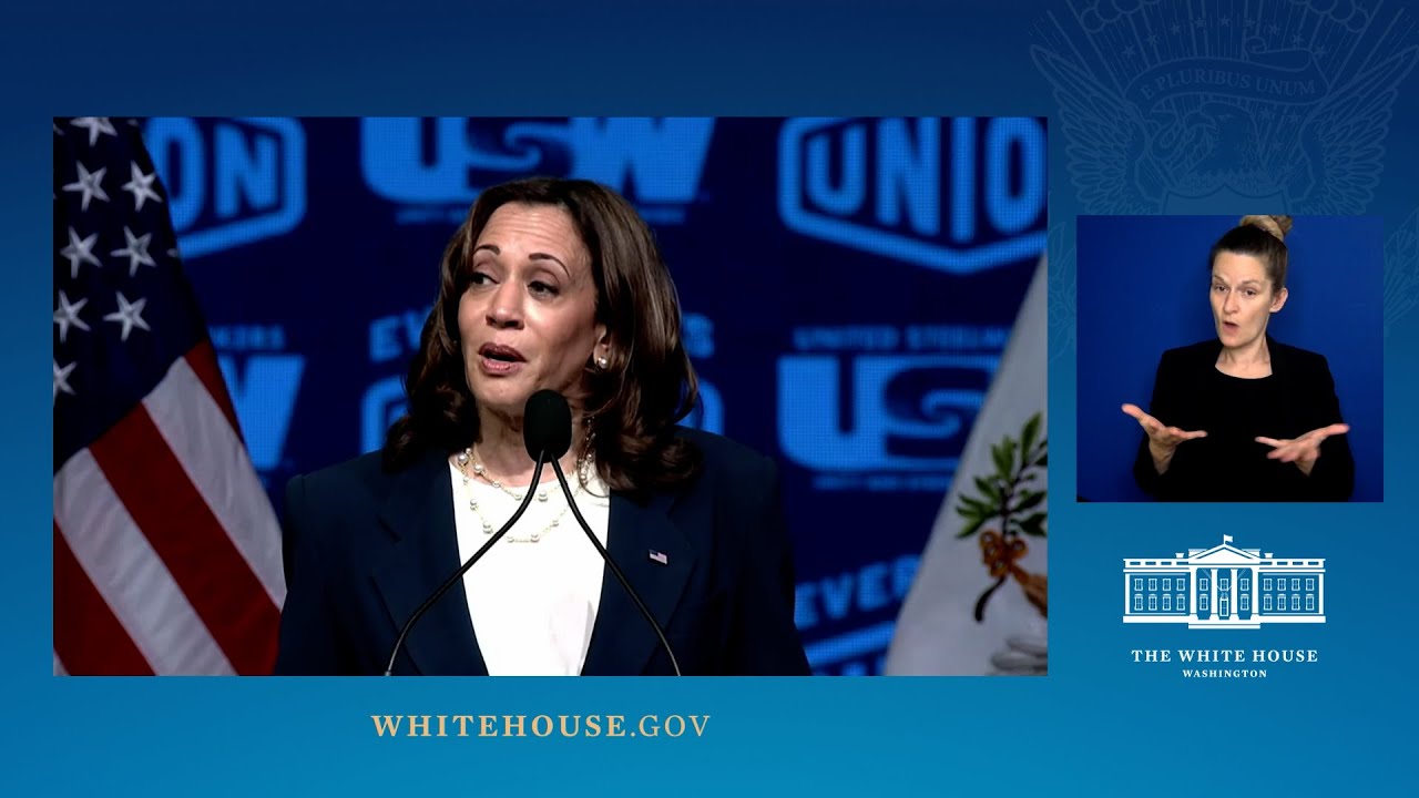 Vice President Harris Delivers Remarks at the United Steelworkers Constitutional Convention