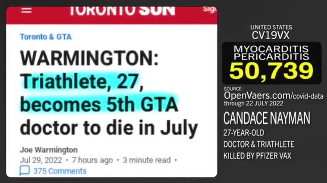 Another one bites the dust #7/27-year-old triathlete doctor vax supporter dead