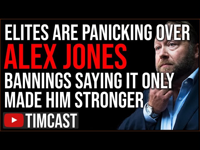 Democrats And Left PANICKING Over Alex Jones Banning Saying Lawsuit Proves HE ONLY GOT STRONGER