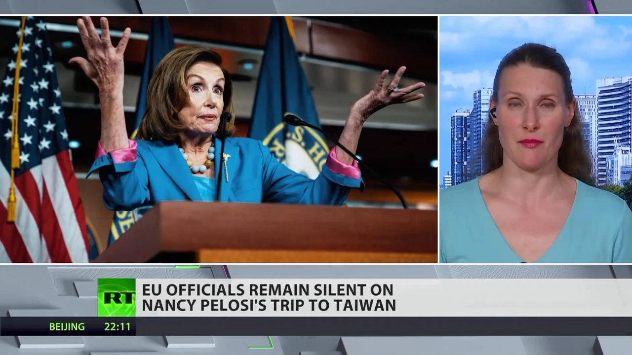 EU remains silent on Pelosi’s trip to Taiwan