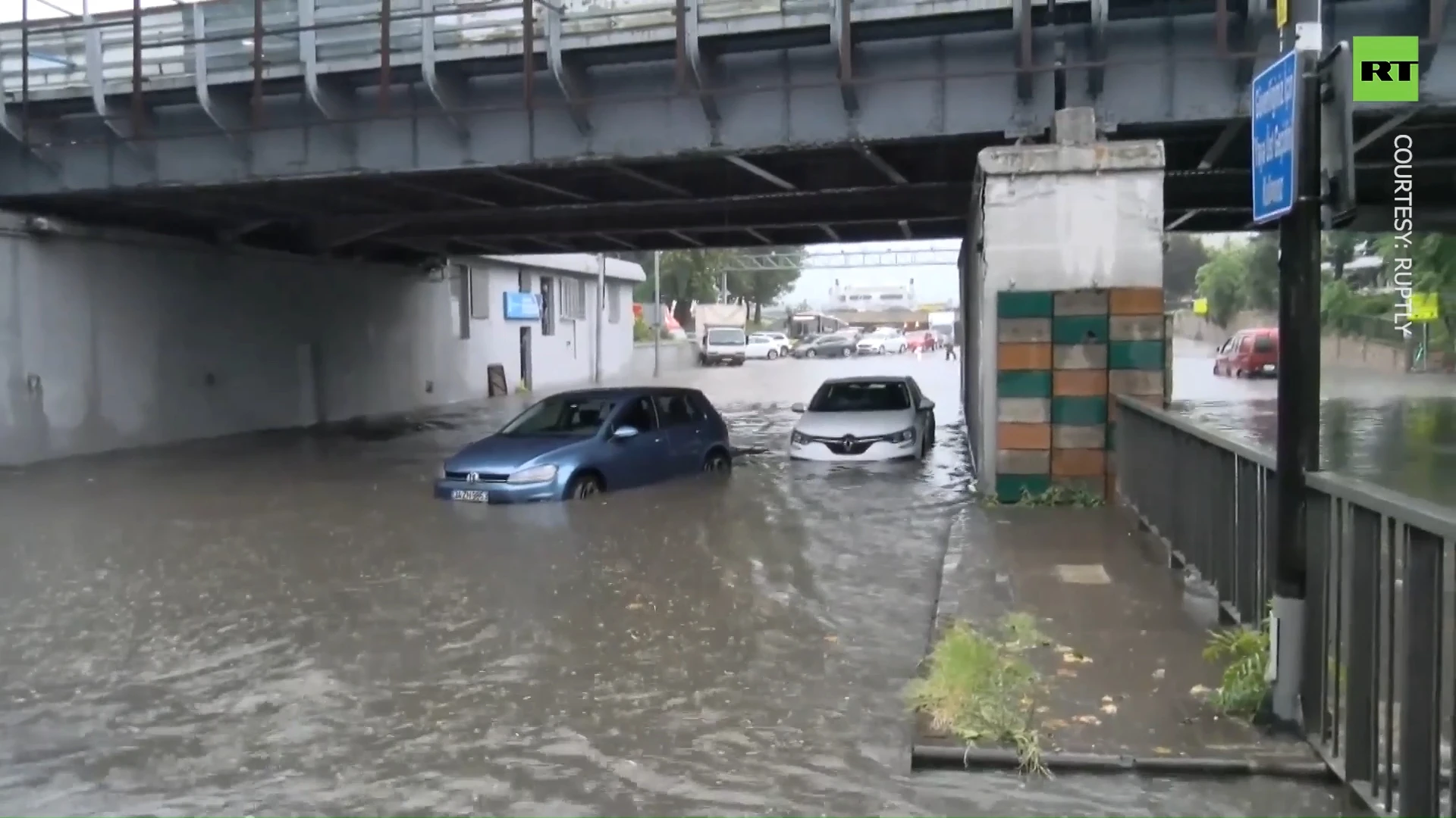 Four times the seasonal norm: Istanbul inundated after heavy rain