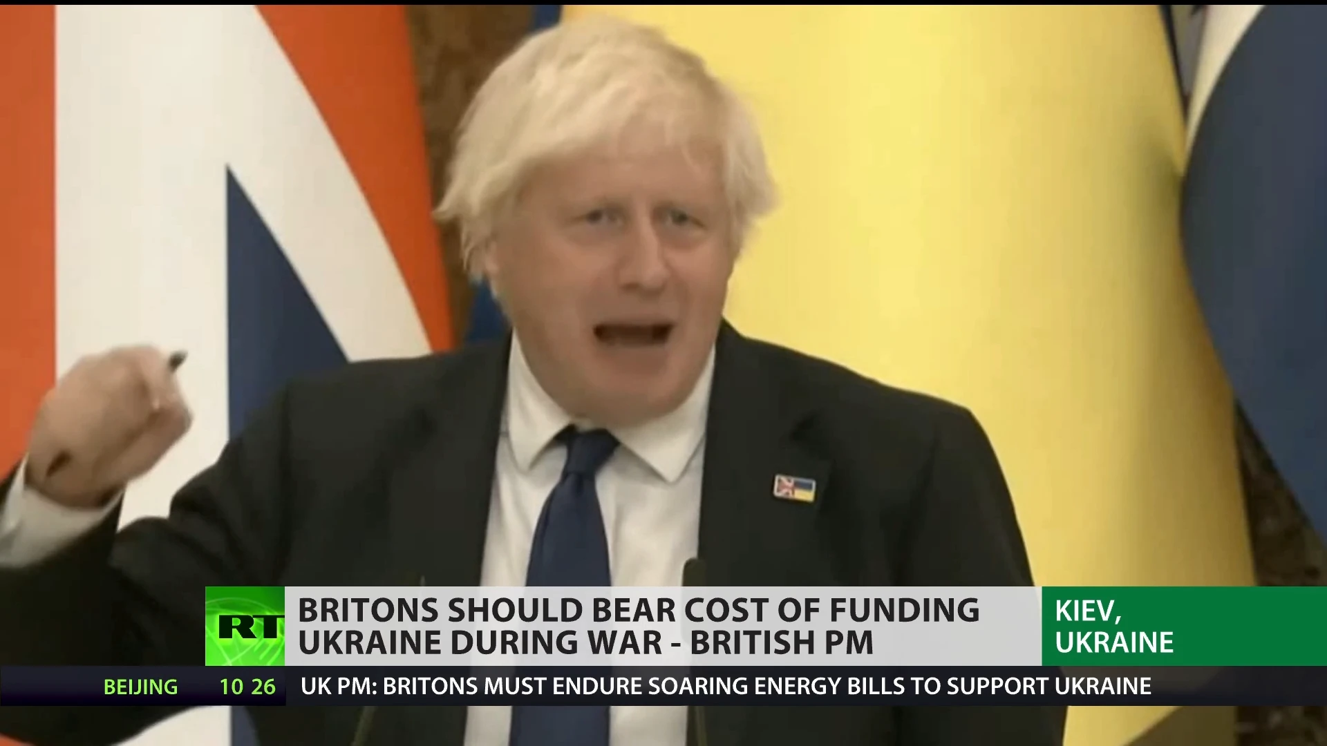 ‘British taxpayers should pay to support freedom in Ukraine’ – Boris Johnson