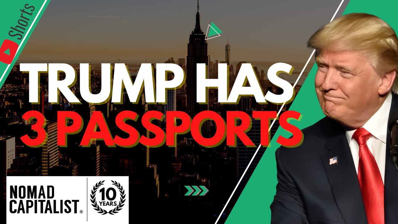 Why Donald Trump Has Three Passports #shorts