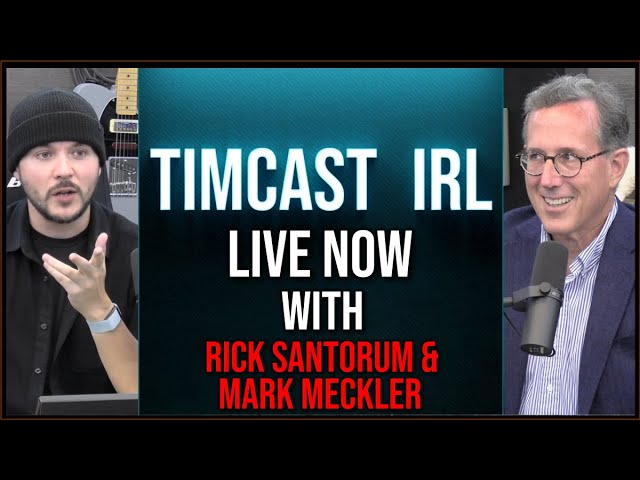 Timcast IRL - Pelosi Trip To Taiwan Sparks World War Three Fears w/ Rick Santorum & Mark Meckler