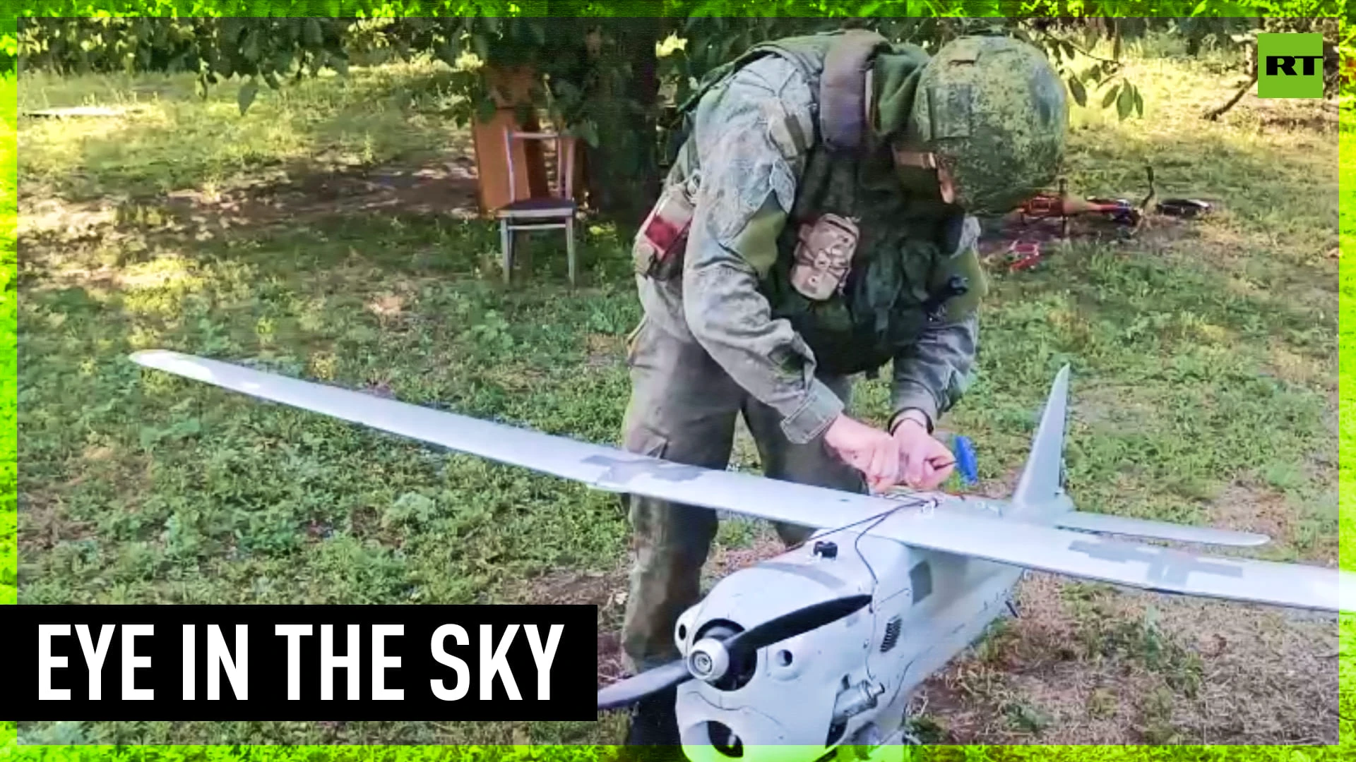 Russian eagle-eyed drones uncover Ukrainian positions