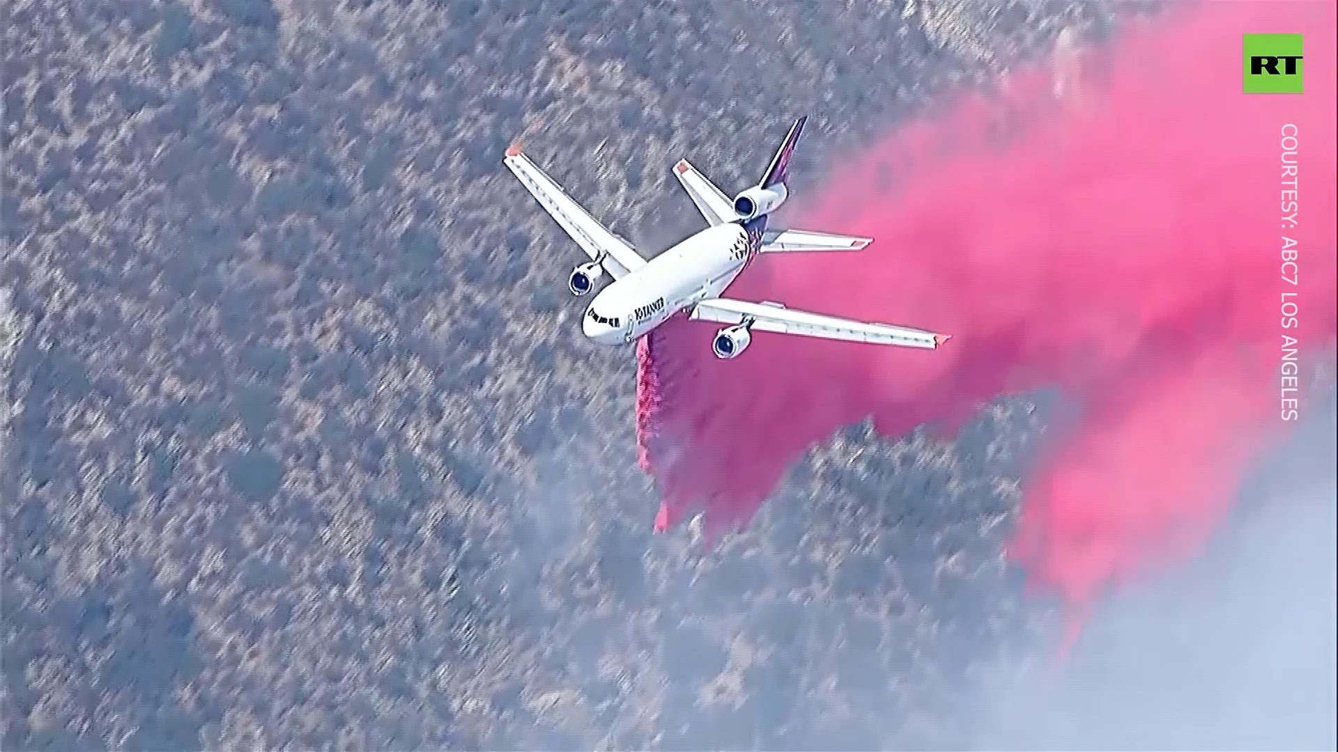 California’s National Forest engulfed by flames