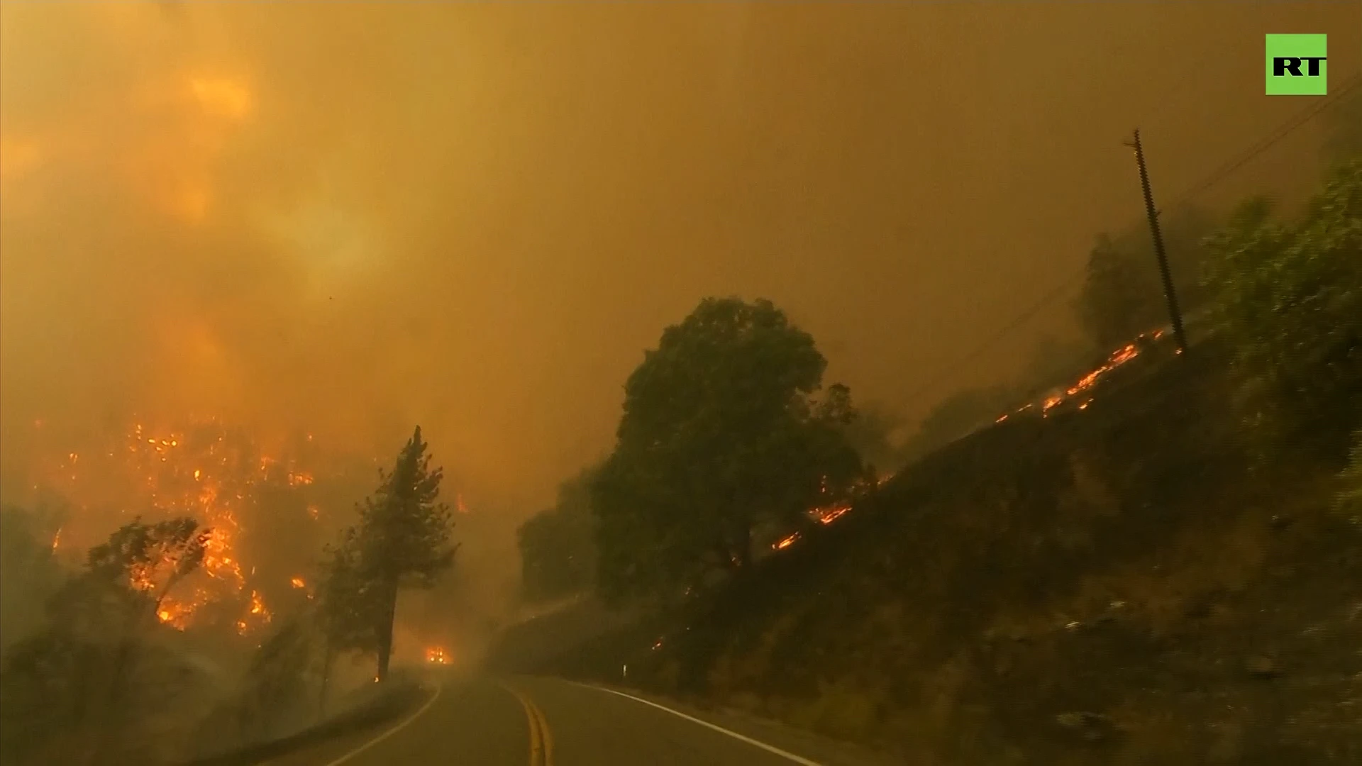 Devastating: Inferno ravages Klamath National Forest in California