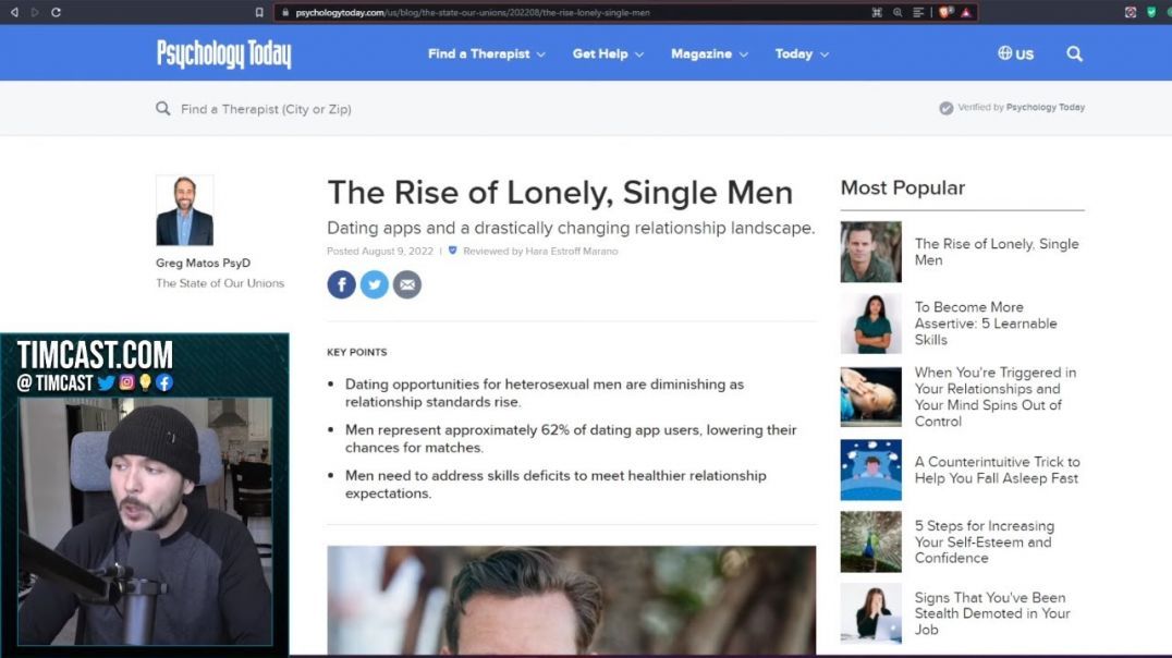 Feminists MOCK Lonely Men Then COMPLAIN They Cant Get Married, LIVID At Call To End No Fault Divorce