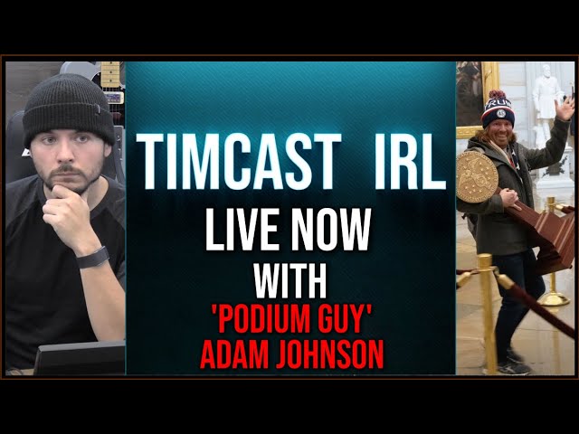 Timcast IRL - Marjorie Taylor Greene SWATTED TWICE w/ Podium Guy Adam Johnson & GPrime85