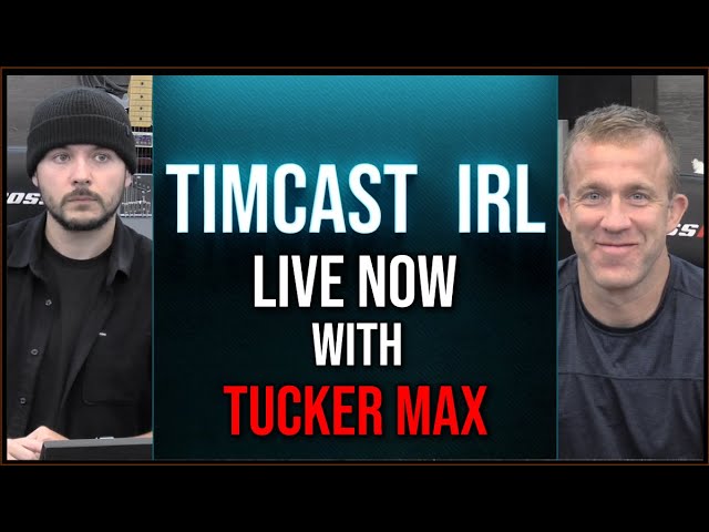 Timcast IRL - Lawyers Asks Jury To DESTROY Alex Jones Company, Jones Ordered To Pay 45M w/Tucker Max