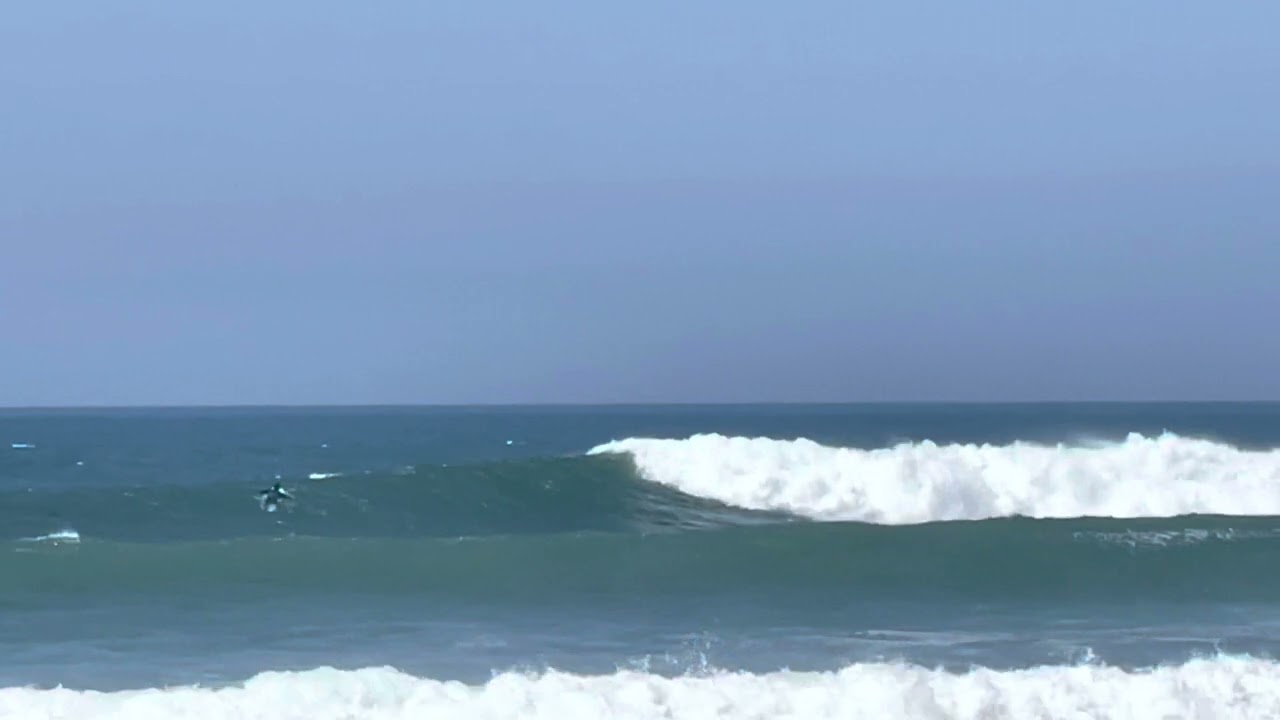 Bodyboarding hurricane frank & code red swell at point break in Mexico