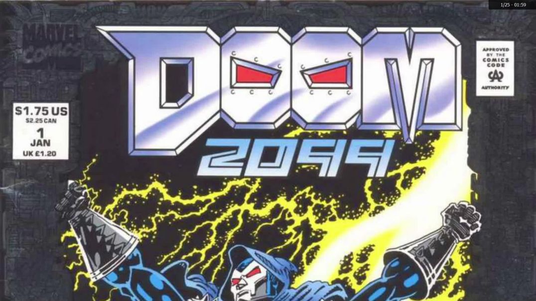 Grim's Comics Corner: Doom 2099 Pt. 1!