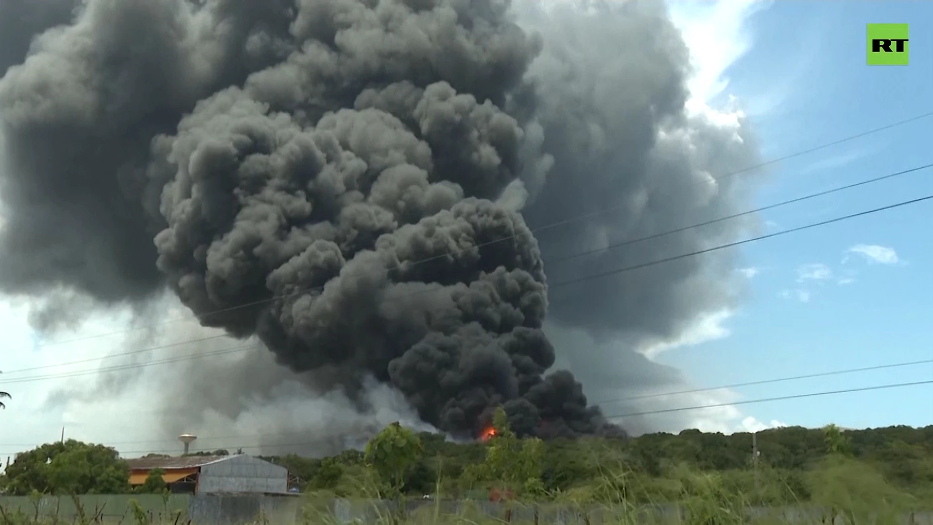 Deadly inferno: Fire continues to rage at Cuban oil depot