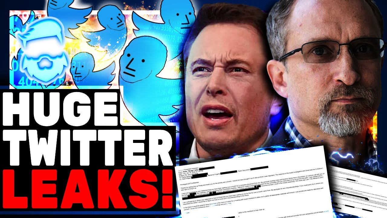 Bombshell Leaks From Twitter Help Elon Musk MASSIVELY!  They Lied About Everything!