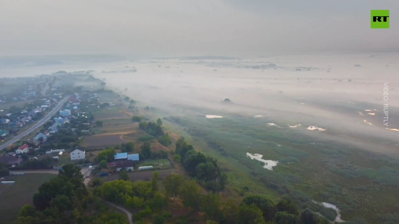 Smog over Ryazan region after wildfires localized