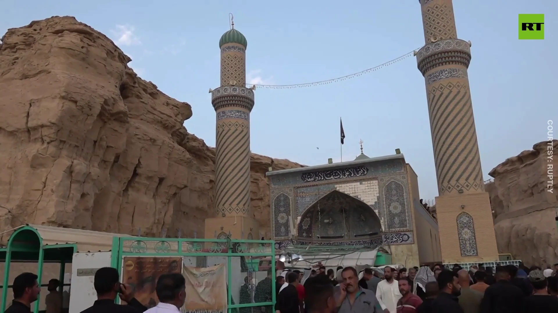 Landslide at Karbala shrine: Several people injured, some remain under rubble