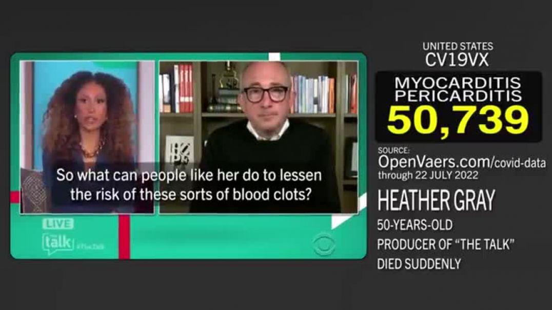 Another one bites the dust#5/VAX POISONED PRODUCER OF THE SHOW "TALK" ON CBS dead at 50