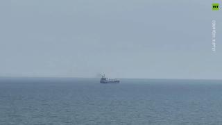 First ship with Ukrainian grain departs from Odessa port