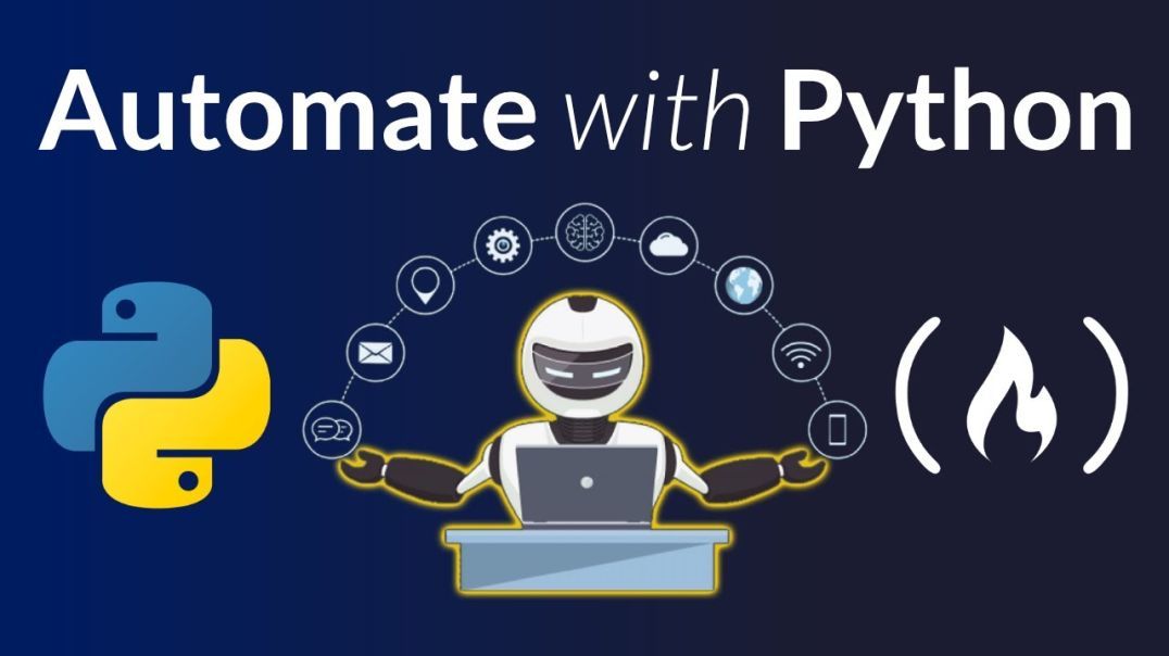 Automate with Python – Full Course for Beginners