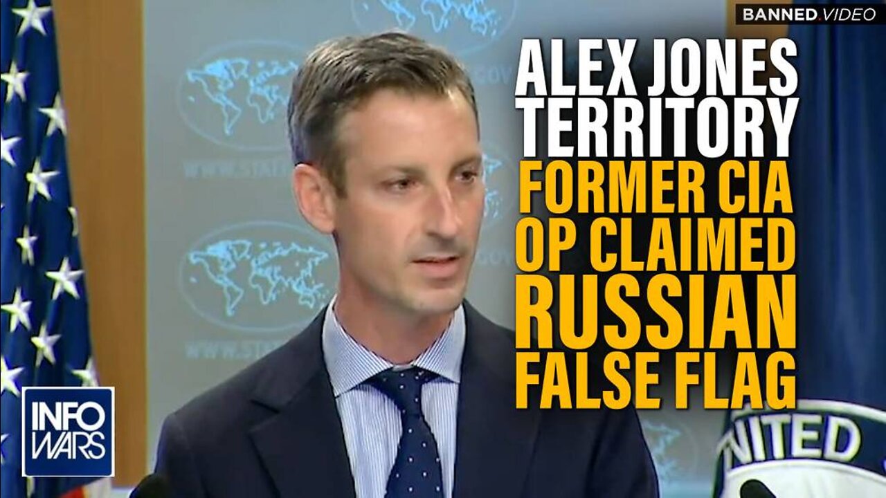 Alex Jones Territory Flashback: Former CIA Op Openly Claimed Russian False Flag in Ukraine