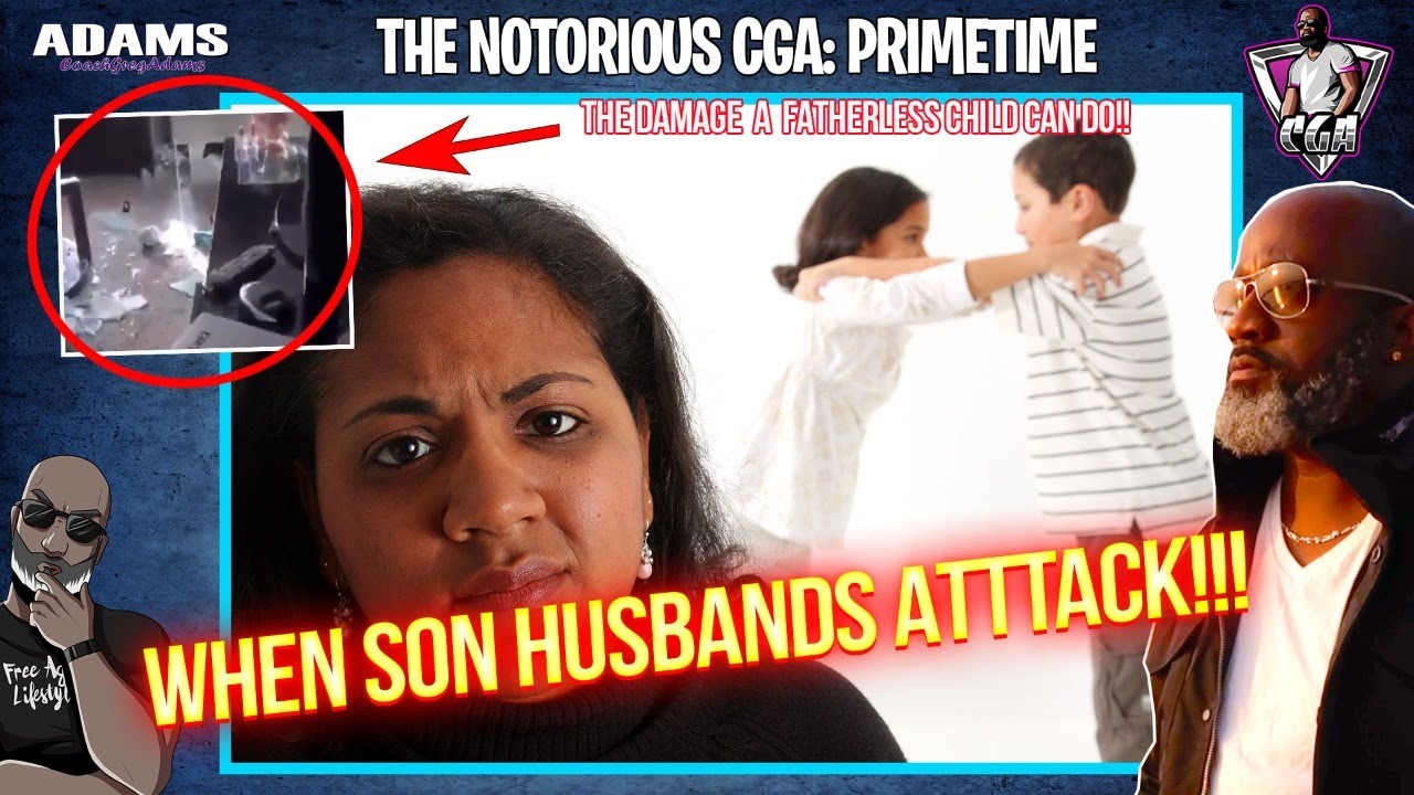 When Son Husbands Attack! 15 Year Old Son DESTROYS His Single Mama's Home After Taking His Phone