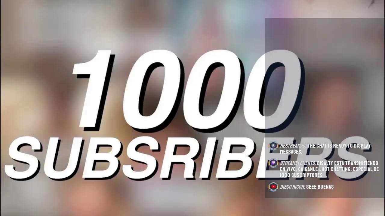 Especial de 1000 suscriptores