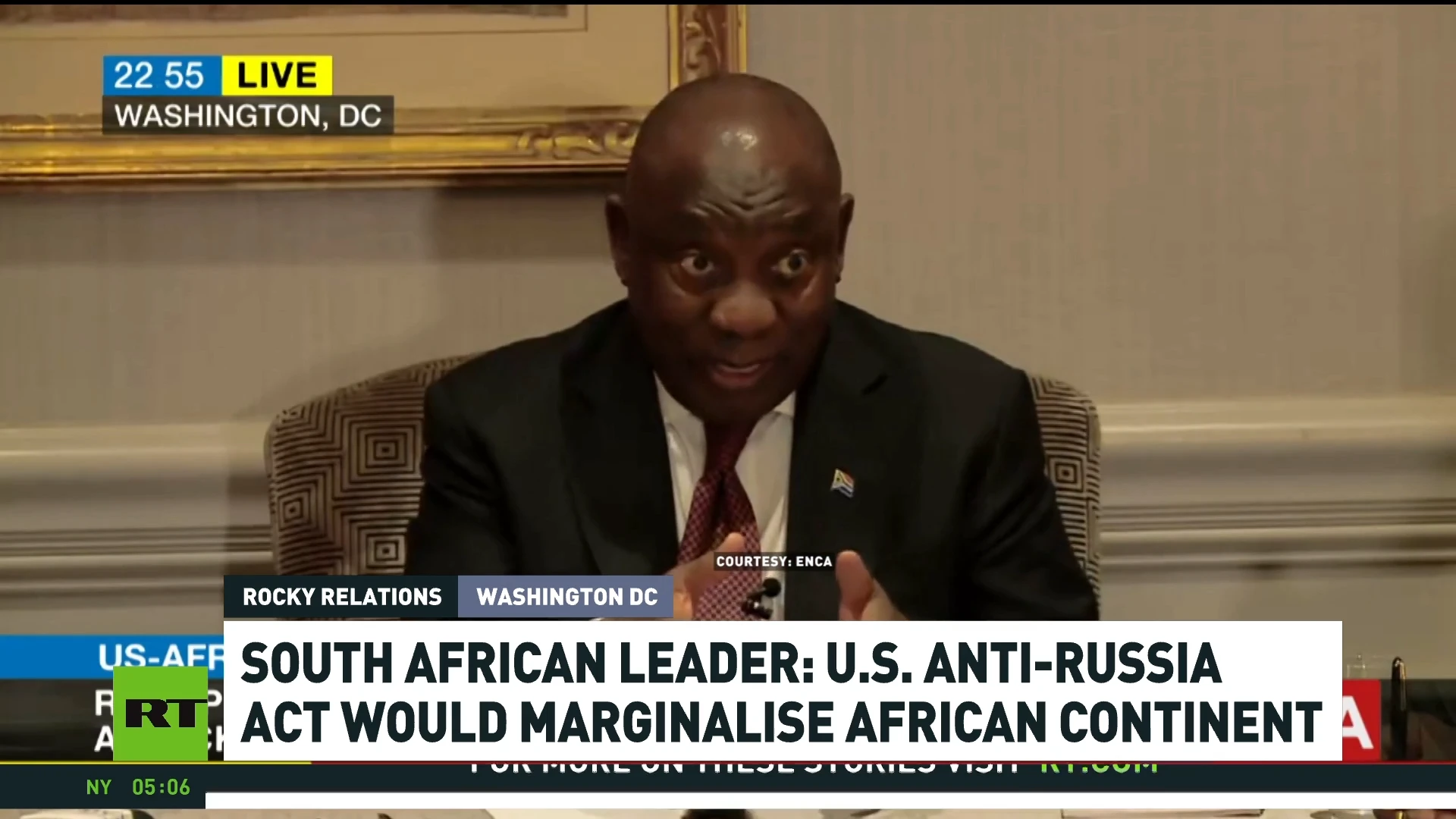 African countries shouldn't be punished for relations with Russia - SA President