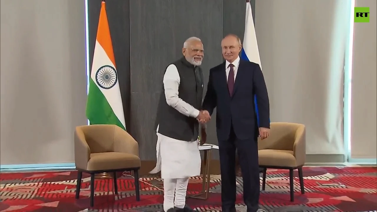 Putin meets Modi ahead of talks at SCO summit