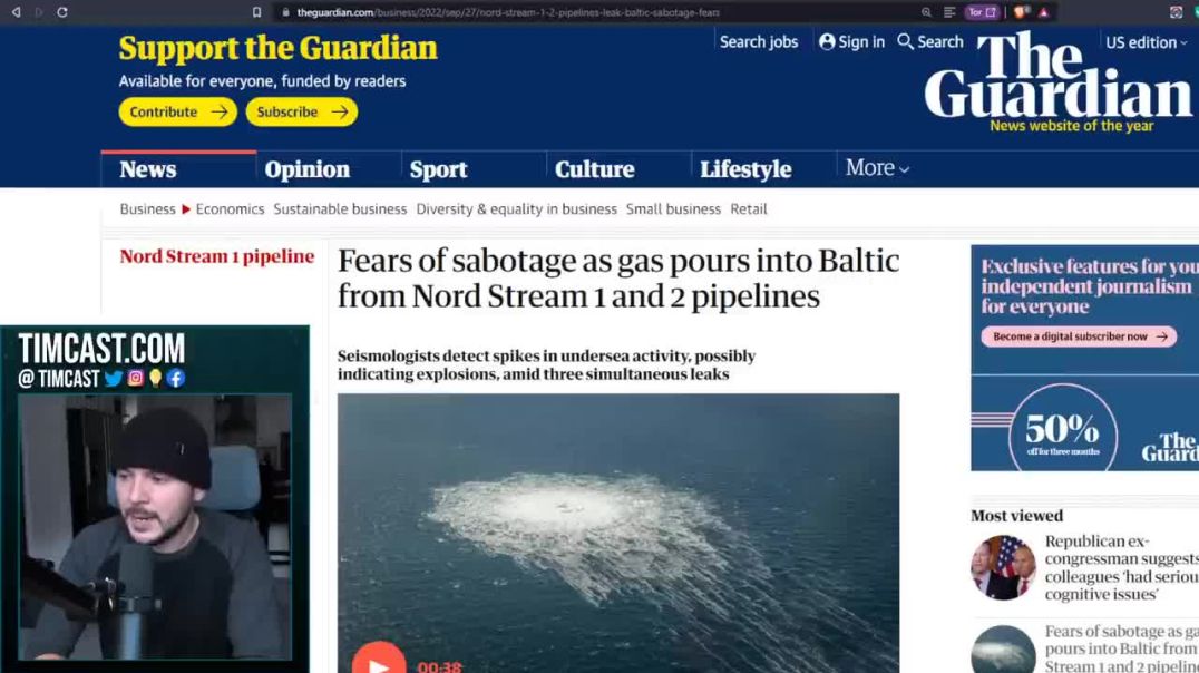 US Accused Of SABOTAGE After NordStream Pipelines RUPTURE, Video Shows Biden Vowing To END Gas Line