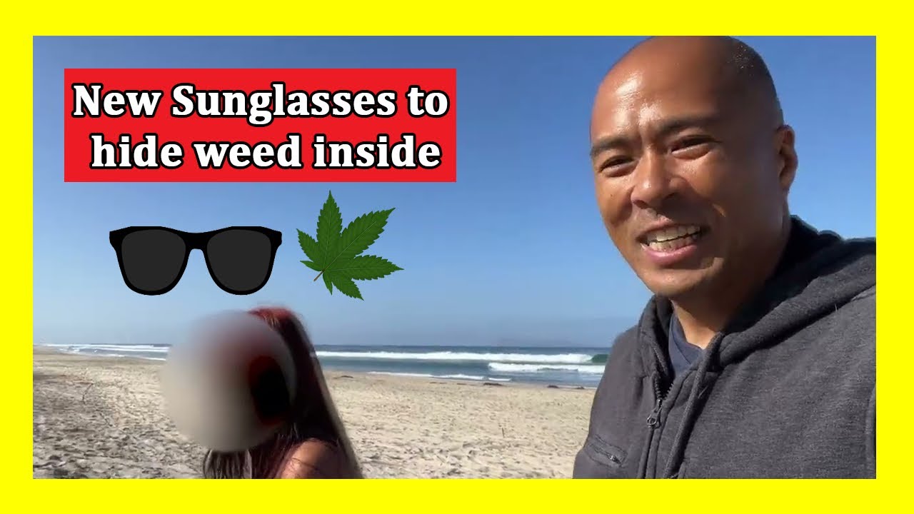 New sunglasses you can hide joints inside it that everyone who smokes weed needs to get Vicerays