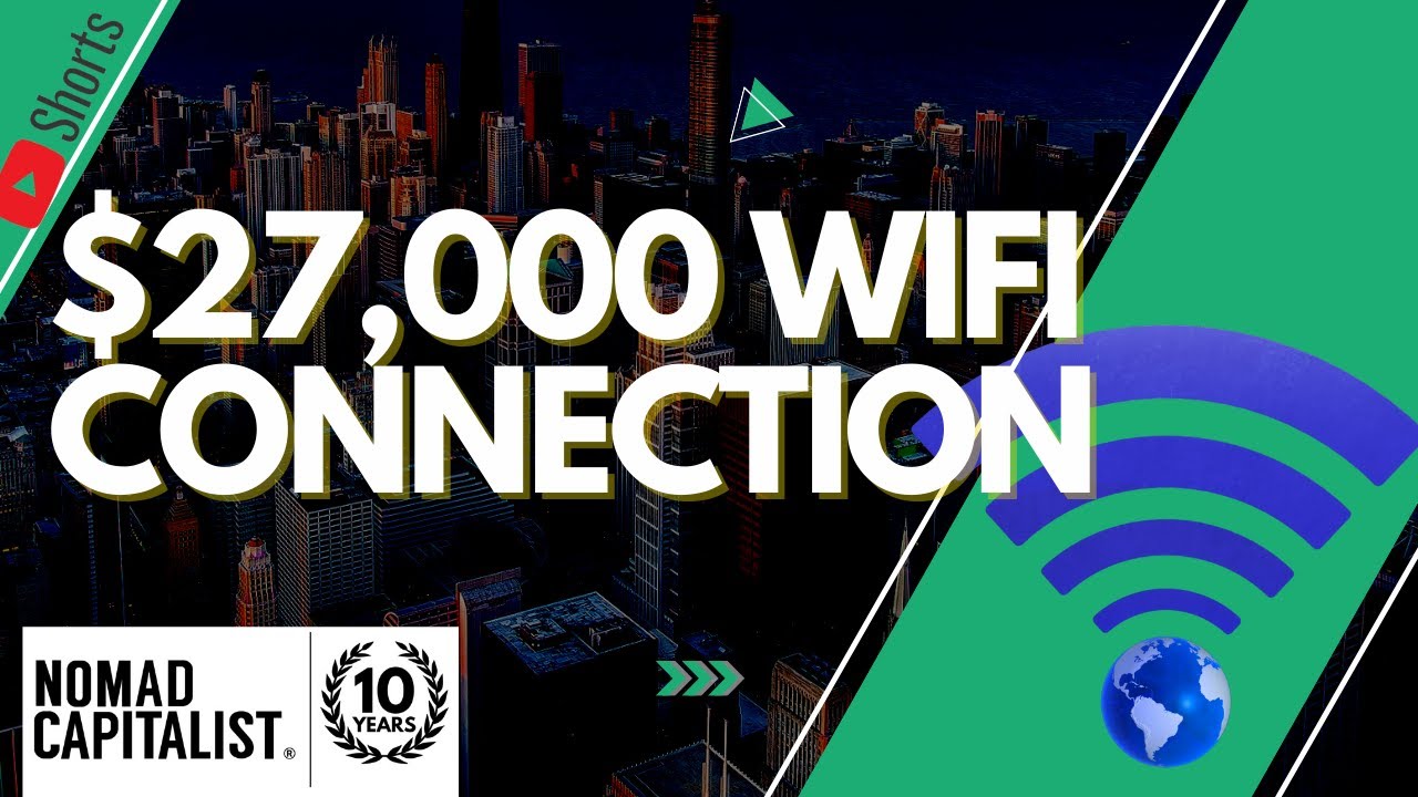 The $27,000 Wifi Connection #shorts