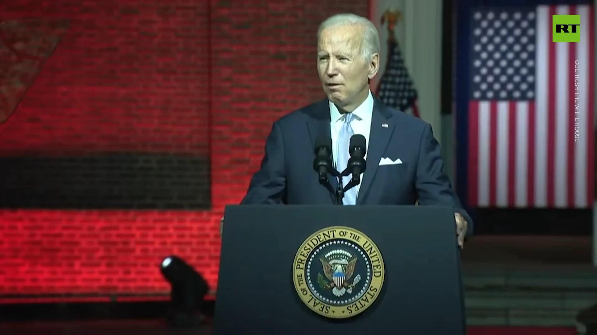 Biden labels Trump supporters ‘a threat to this country’