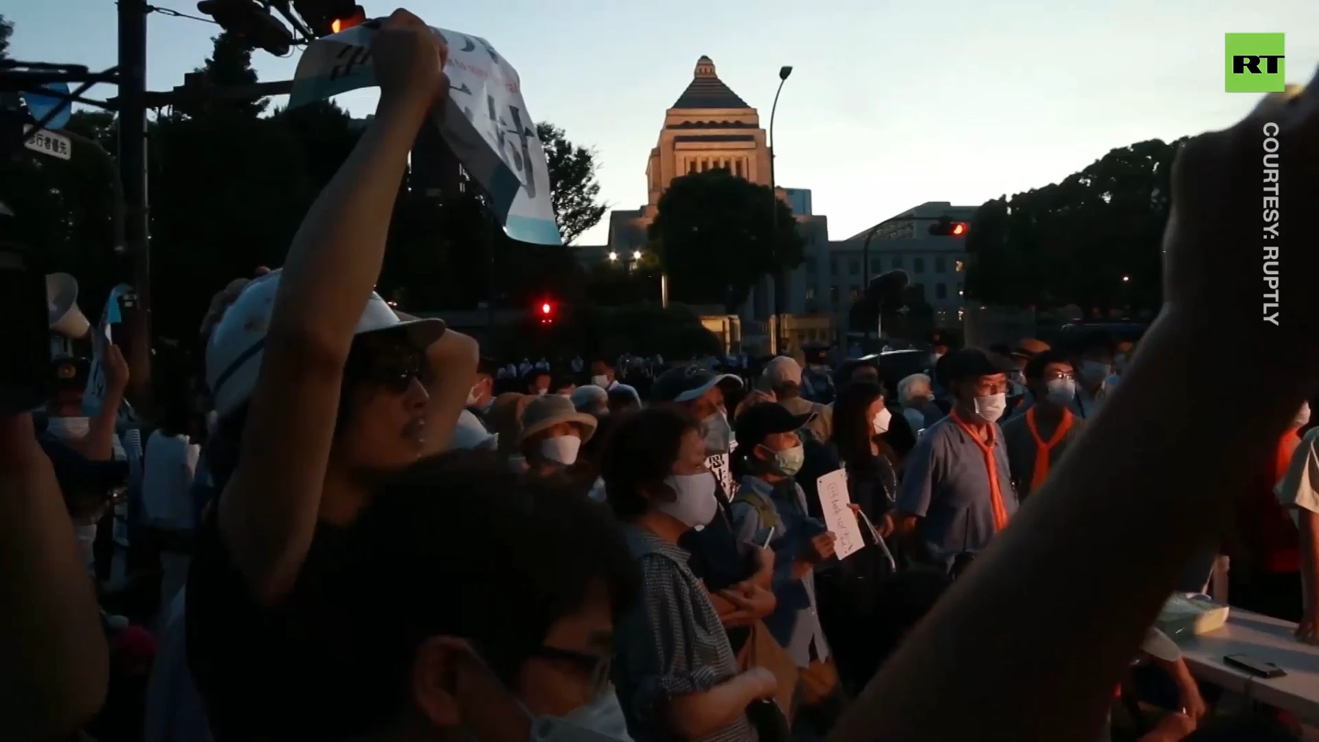 Dozens condemn state funeral for killed PM Abe