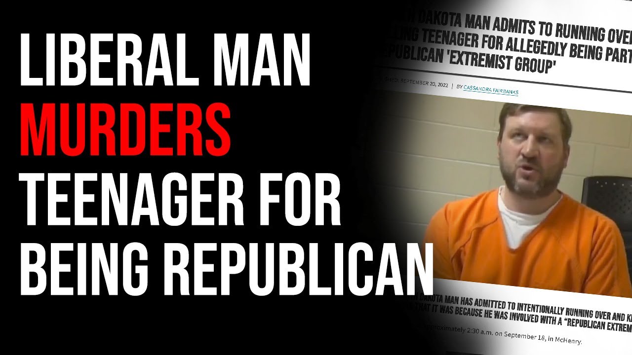 Liberal Confesses To MURDERING Teenager For Being Republican Extremist