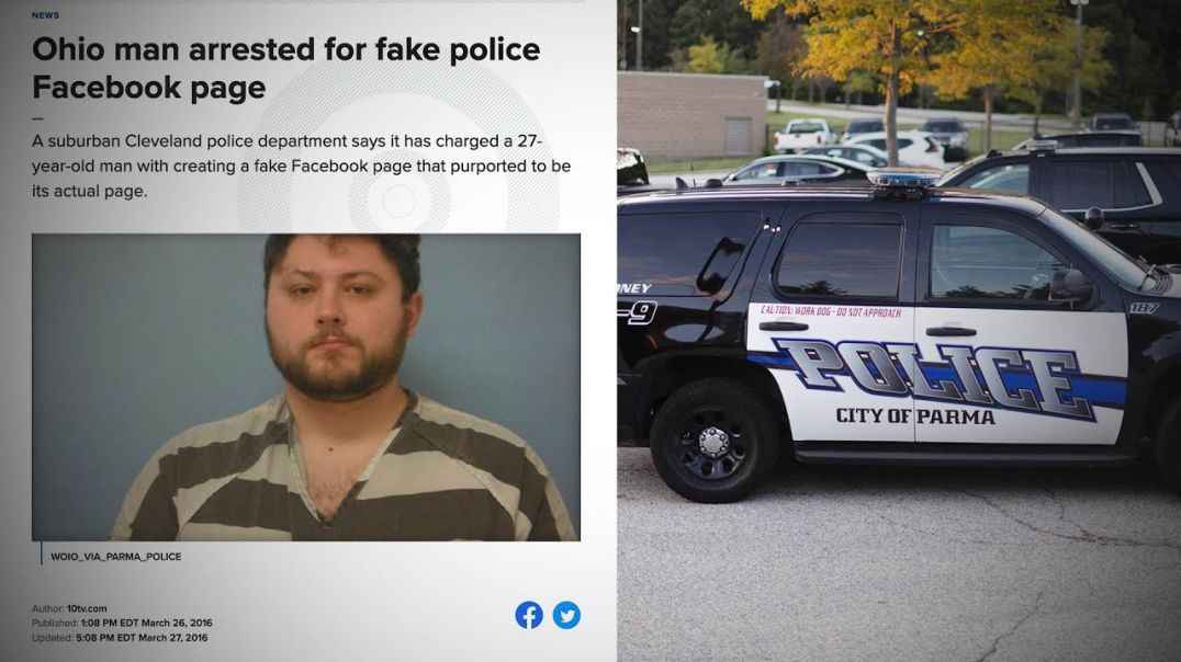 Facebook Jokester hit with a FELONY for Police Parody