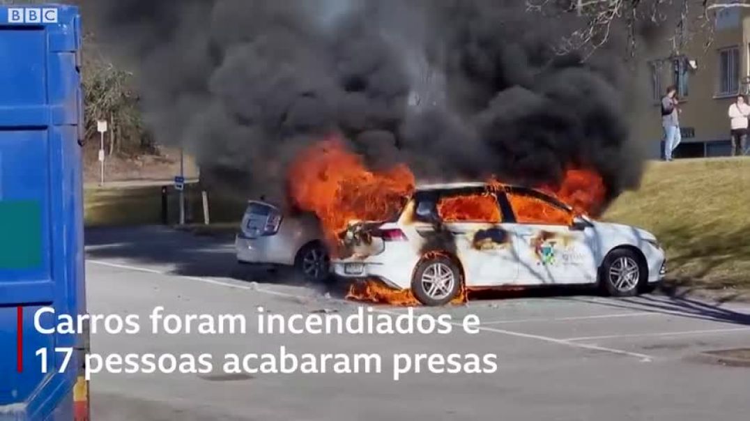 Suécia tem onda de protestos violentos após queima do Alcorão