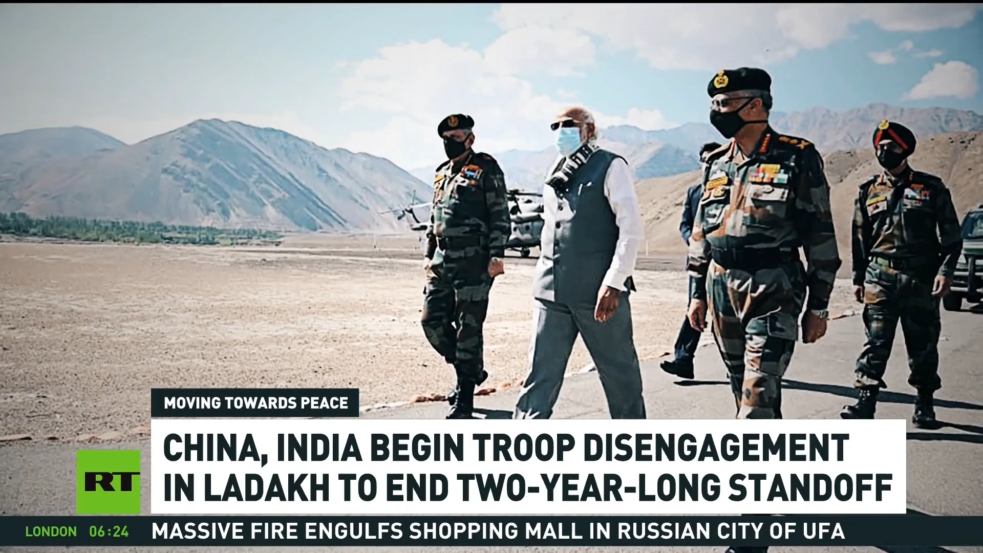 India and China start troop disengagement in disputed Ladakh