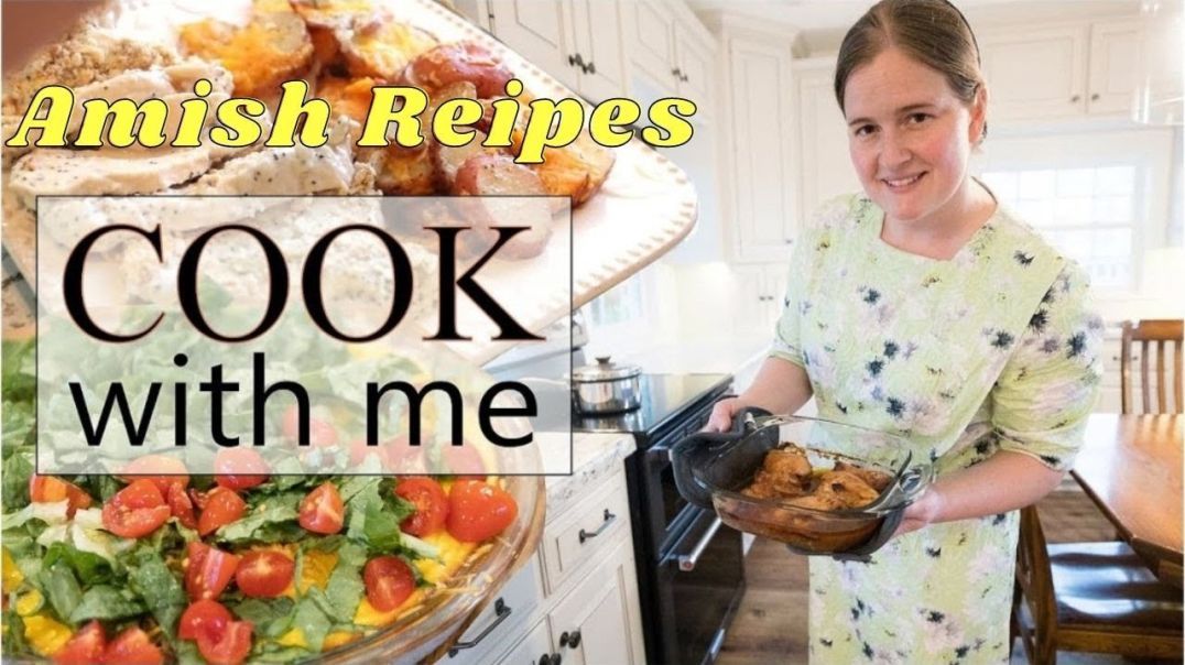 Amish Recipes  - Mennonite Style Cooking (3 meals / 6 recipes!)