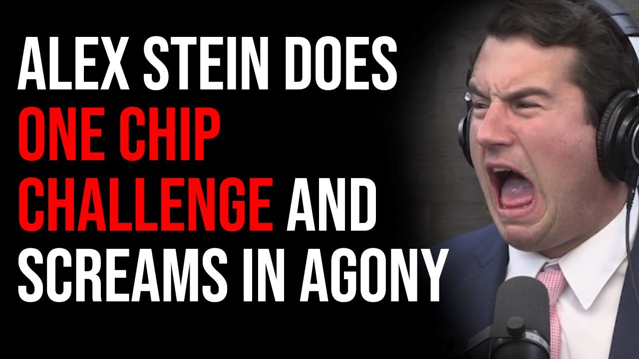 Alex Stein Does The One Chip Challenge And SCREAMS In Agony