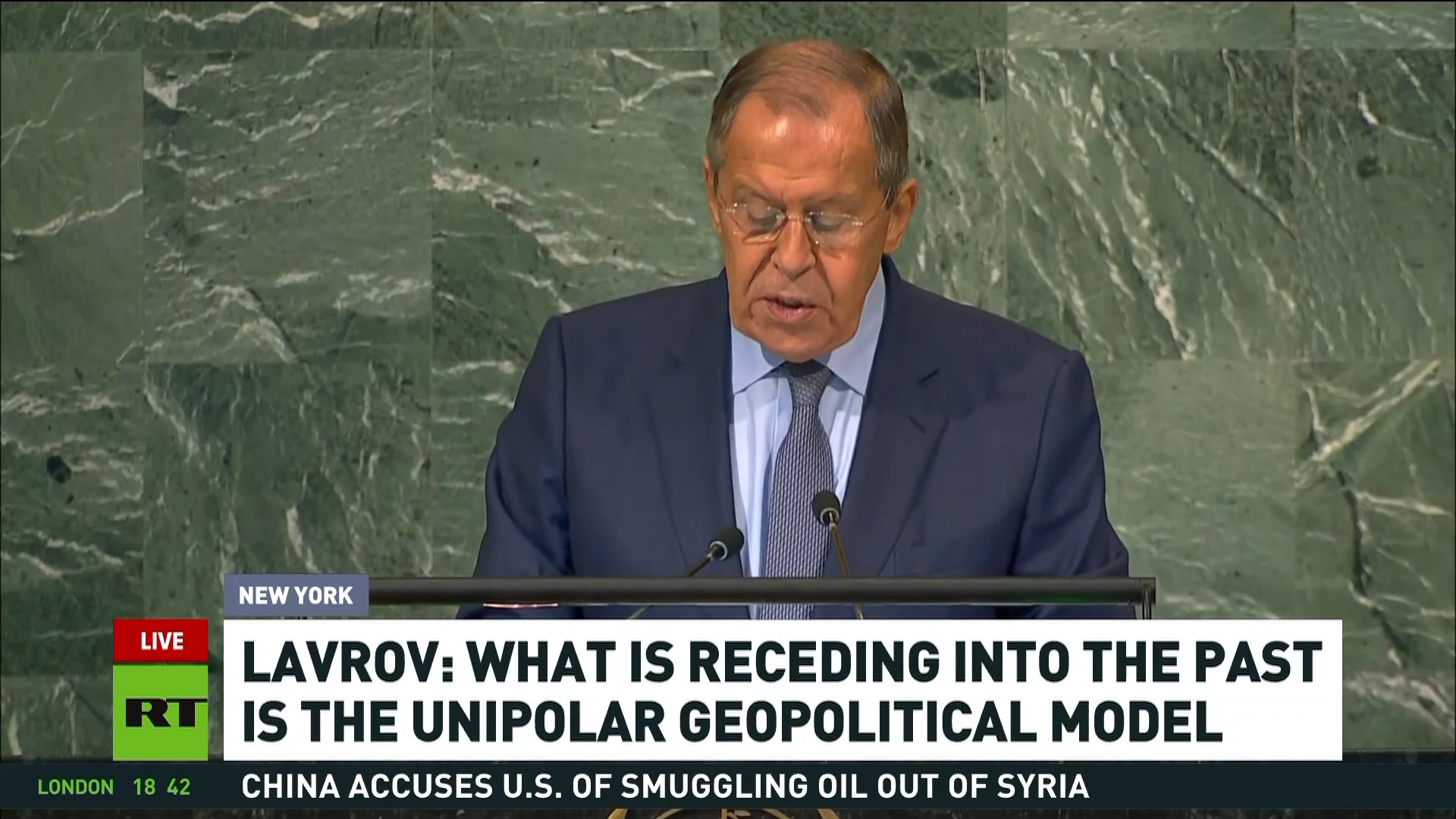 FM Lavrov speaks at UN General Assembly