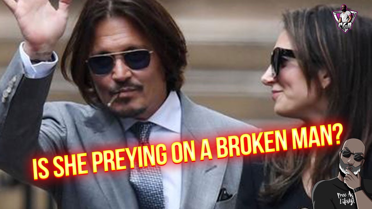 Johnny Depp Dating His Married Lawyer! Why Abused Men Need Breaks From Relationships @CGAReacts