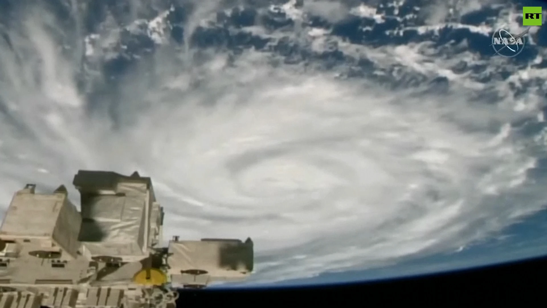 Hurricane Ian captured from space