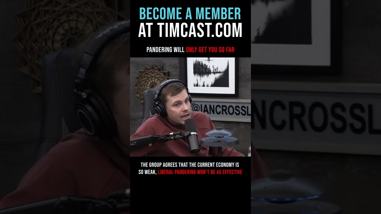 Timcast IRL - Pandering Will Only Get You So Far #shorts