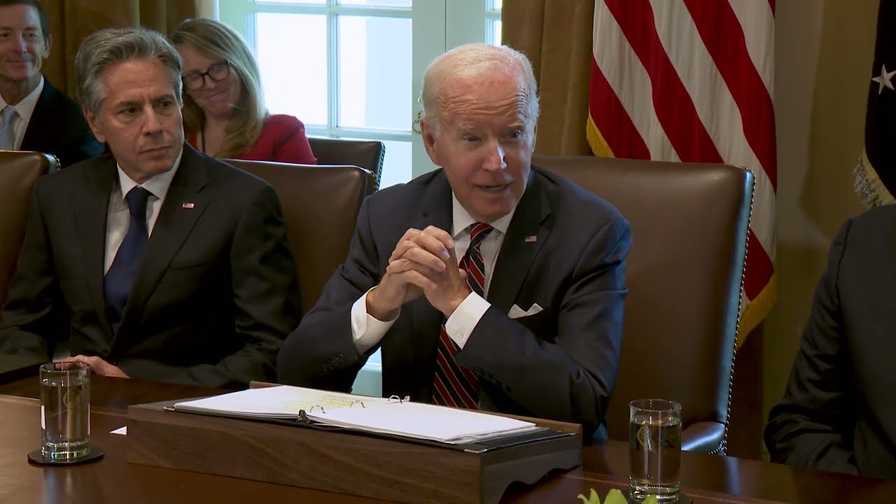 President Biden Holds a Cabinet Meeting