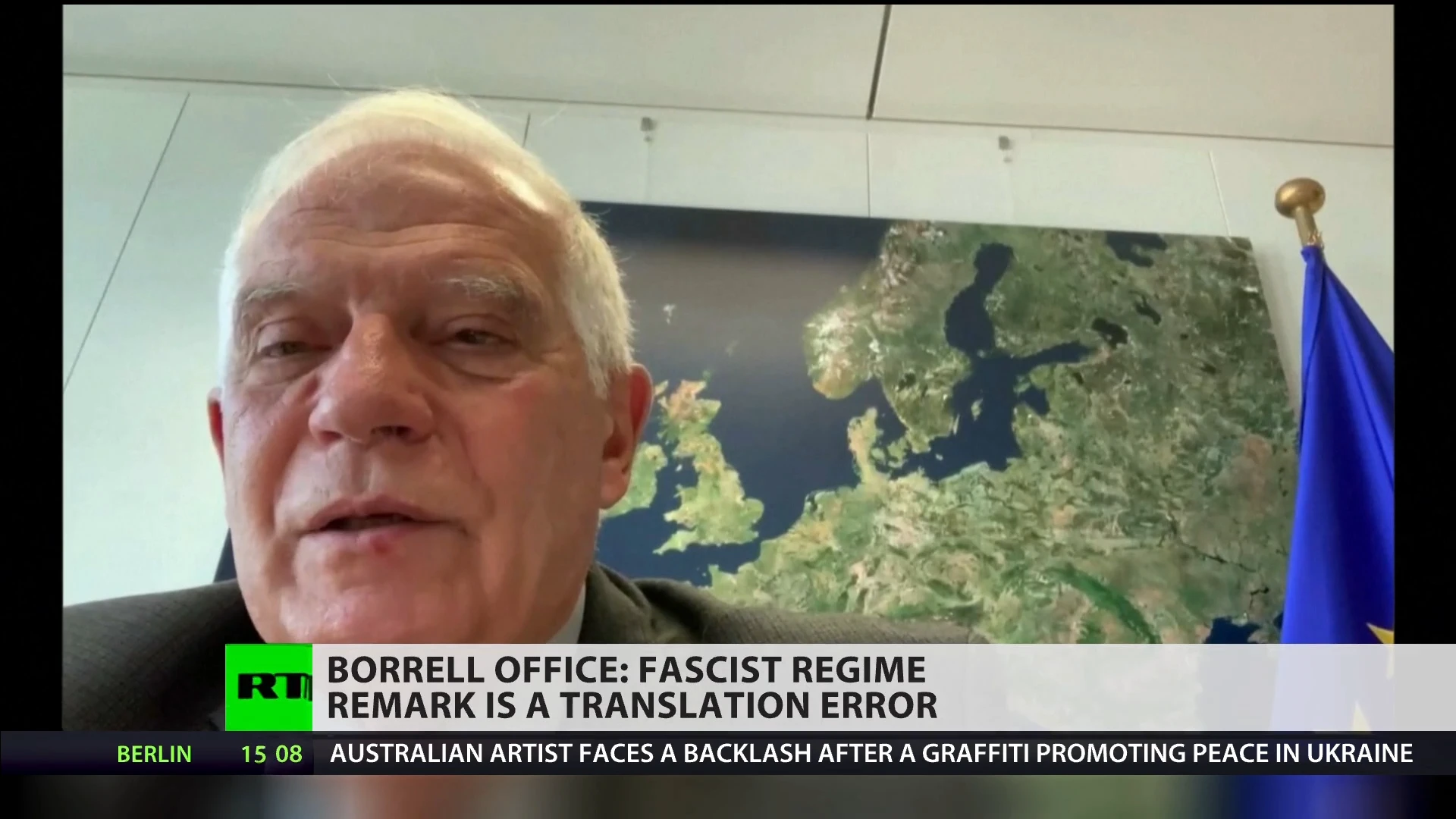 Borrell under fire for alleged 'fascist Russia' comments