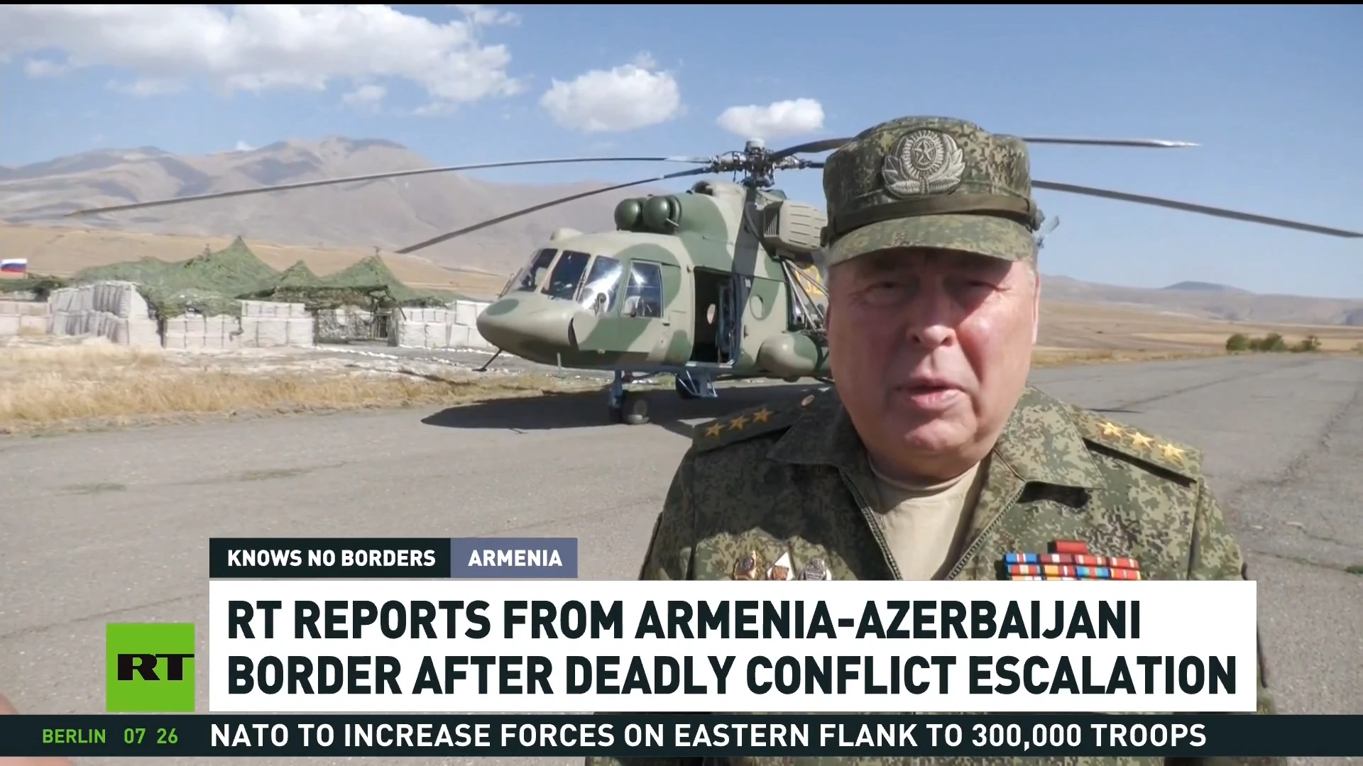 Armenia-Azerbaijan border clashes leave over 200 soldiers dead