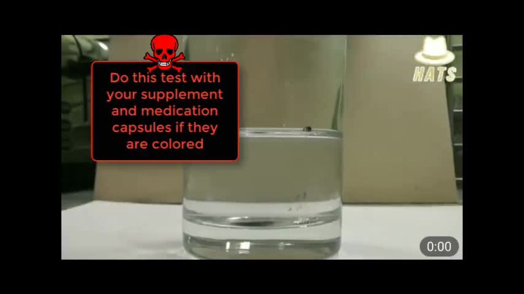 DO THIS TO CHECK WHETHER YOUR SUPPLEMENT OR MEDICATION CAPSULES ARE LACED WITH GRAPHENE OXIDE