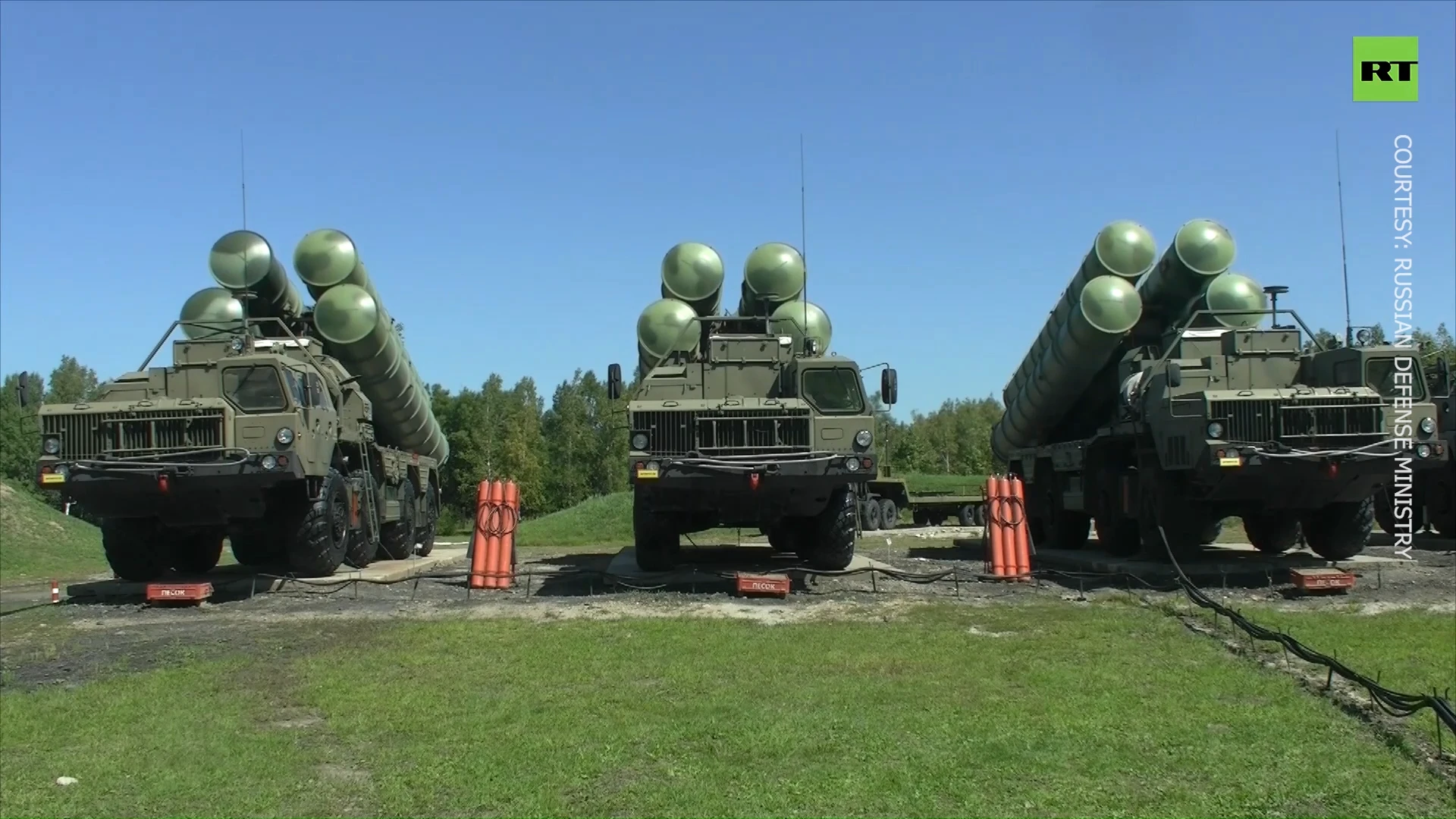 S-400 missile systems on combat duty during 'Vostok-2022' joint drills