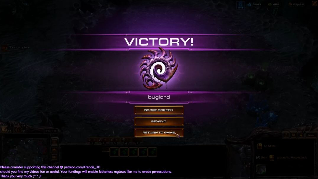 starcraft2 zerg v zerg speedy victory using airdrops banelings+mutalisks