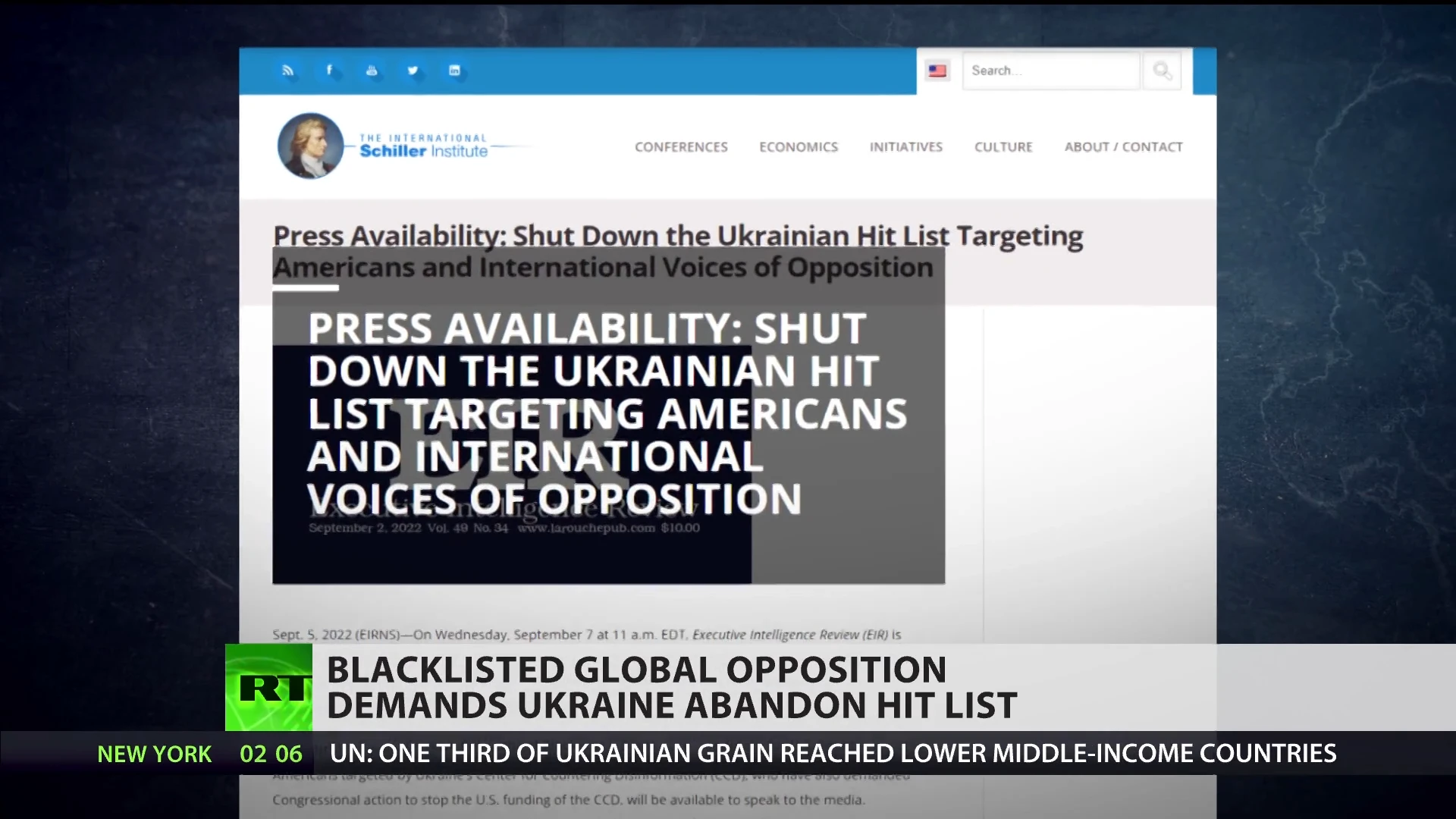 US uses Ukraine to shut down Western opposition - blacklisted voices